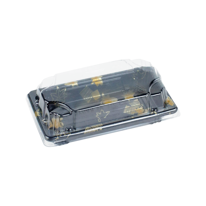 ডিগ্রেডেবল কালো প্লাস্টিকের পার্টি প্ল্যাটার