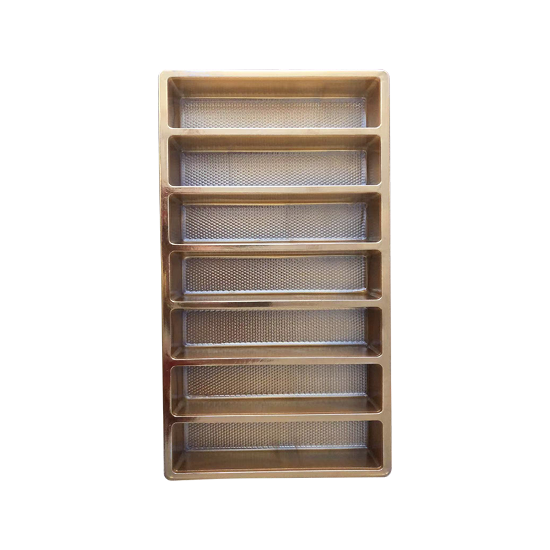 নিষ্পত্তিযোগ্য প্লাস্টিকের ক্যান্ডি বক্স ট্রে